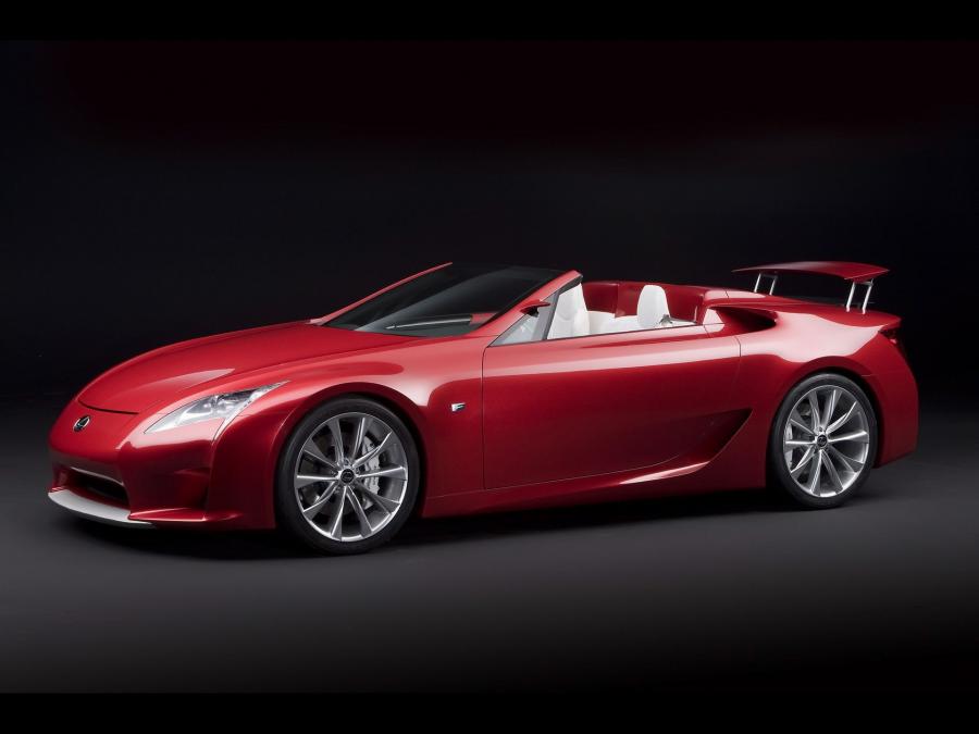  Lexus LF-A Roadster Concept 2008 года  (фото 76 из 101)